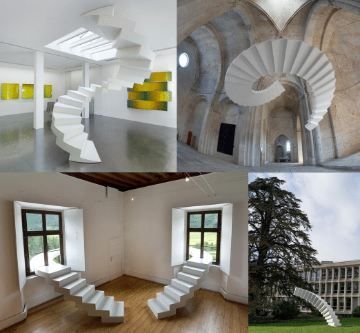 Ejemplos de escaleras en arquitectura que nunca construiré