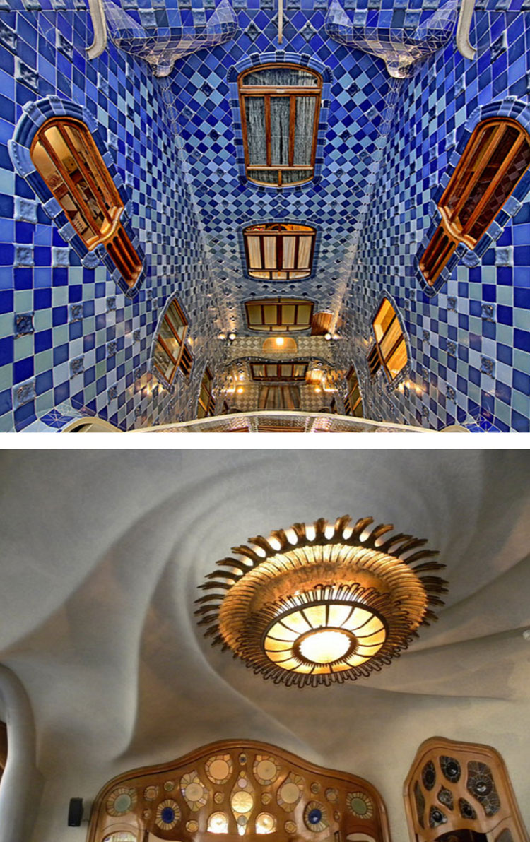 interior de la casa batllo