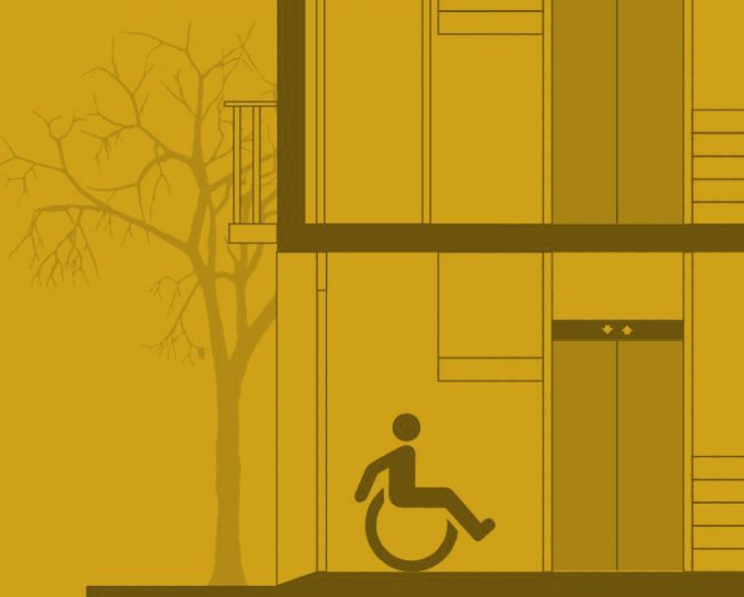 diseño accesibilidad en edificios