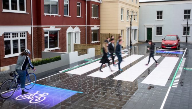 pasos de peatones interactivos
