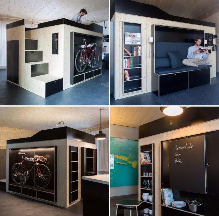 8 Muebles innovadores para ahorrar espacio sin perder su funcionalidad