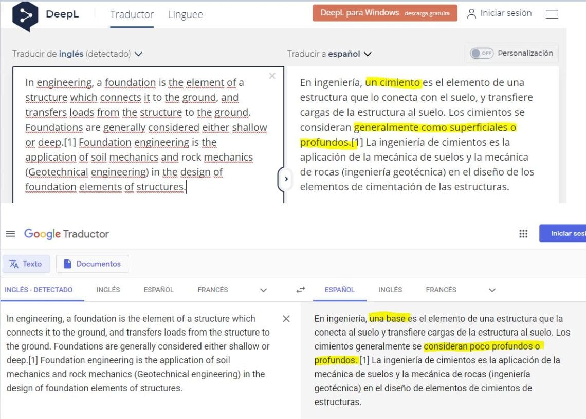 dissertation google traductor
