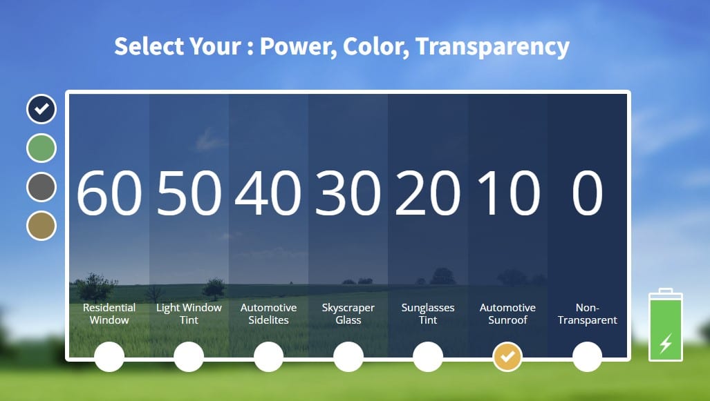 solar windows transparency