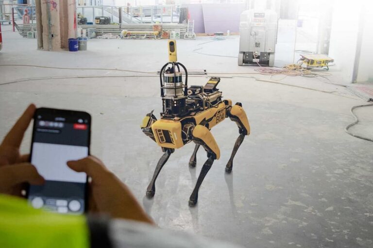 robot digitalizar obras en construcción