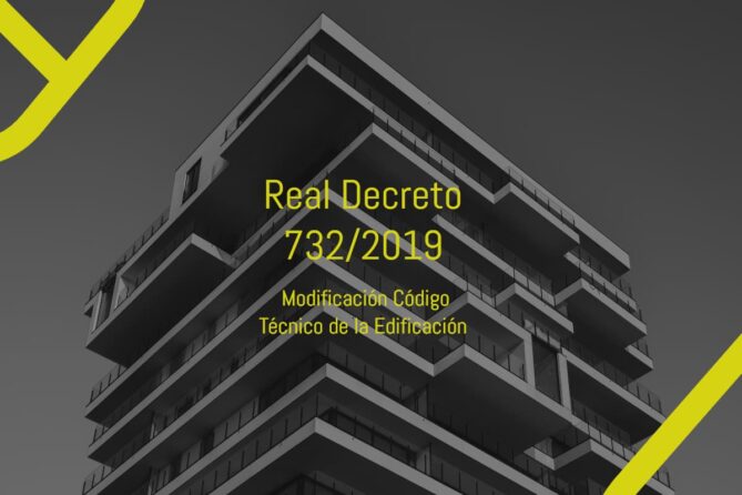 real decreto 732 2019 sobre código técnico edificación