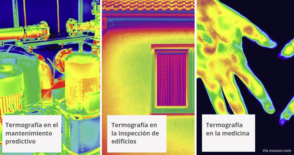 aplicaciones de la termografía infrarroja