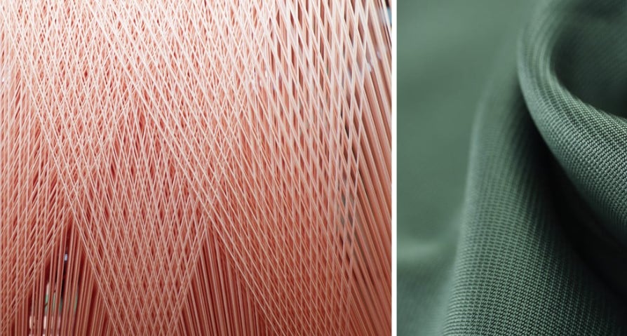 composición textiles fibras