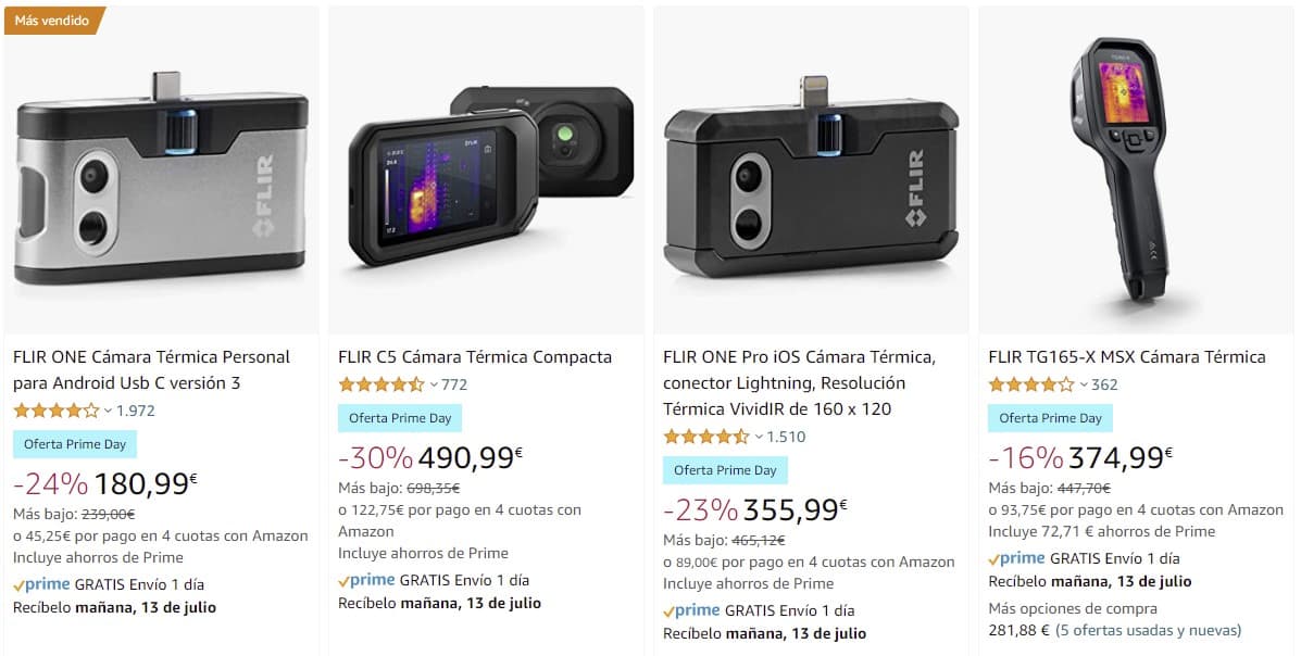 ofertas de cámaras termográficas
