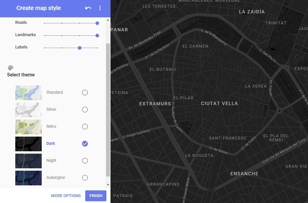 crear mapas personalizados con google
