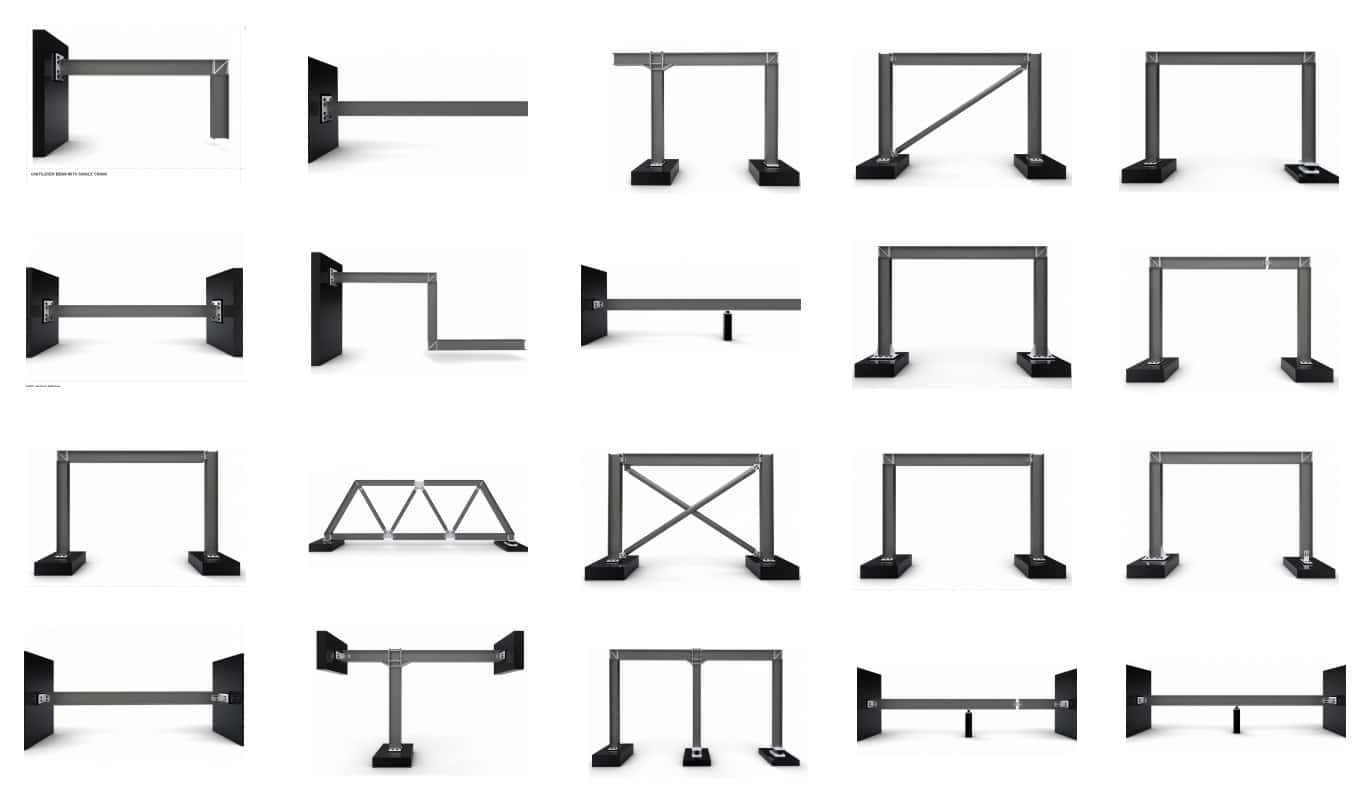 interactive models of metal structures