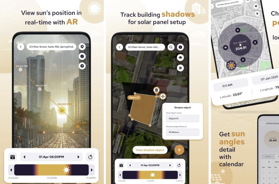 app solar light simulator