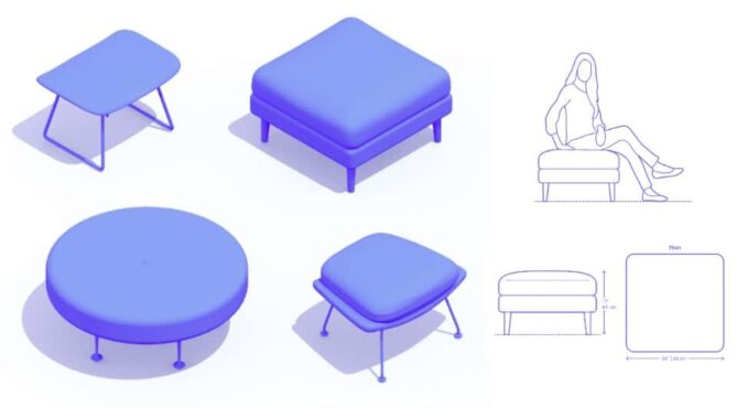 How to know the measurements of furniture and objects. Tool!