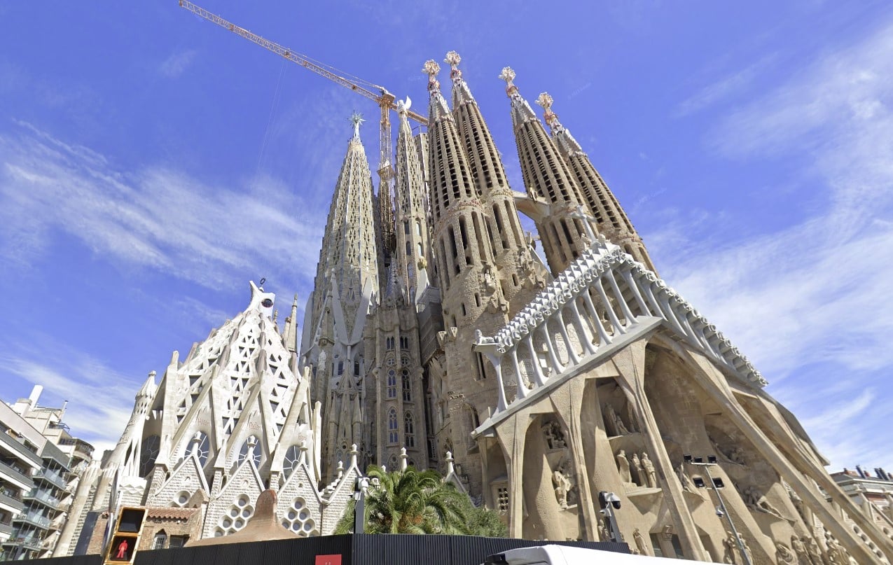 arquitectura sagrada familia en Barcelona
