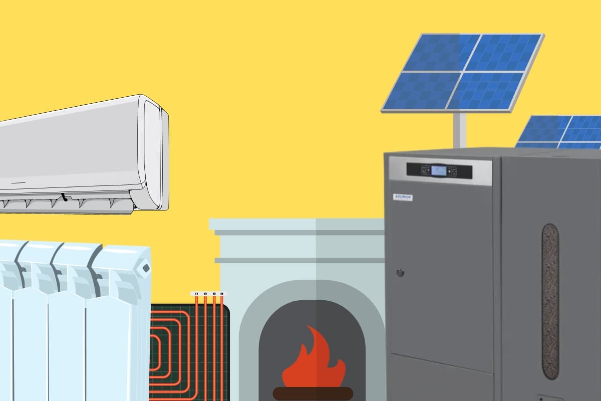 tipos de calefacción para viviendas y edificios