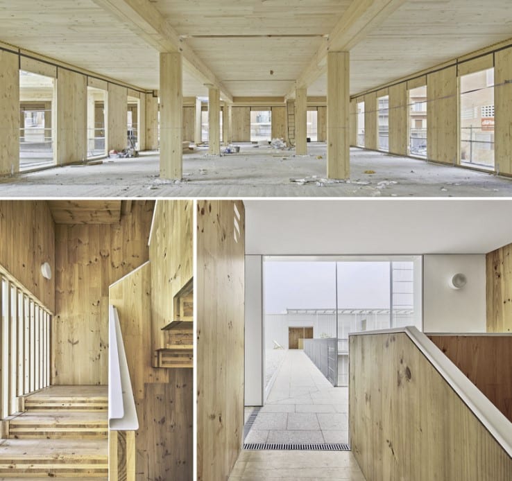 arquitectura con madera