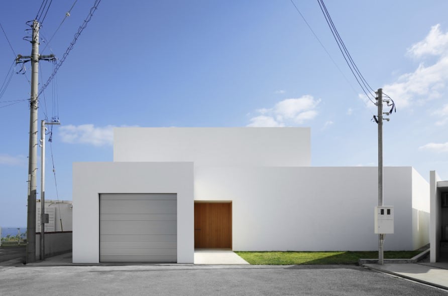 fachada casa muy minimalista