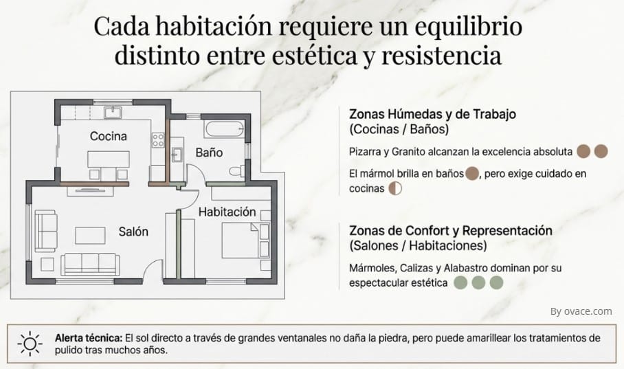 pavimentos de piedra natural para interior