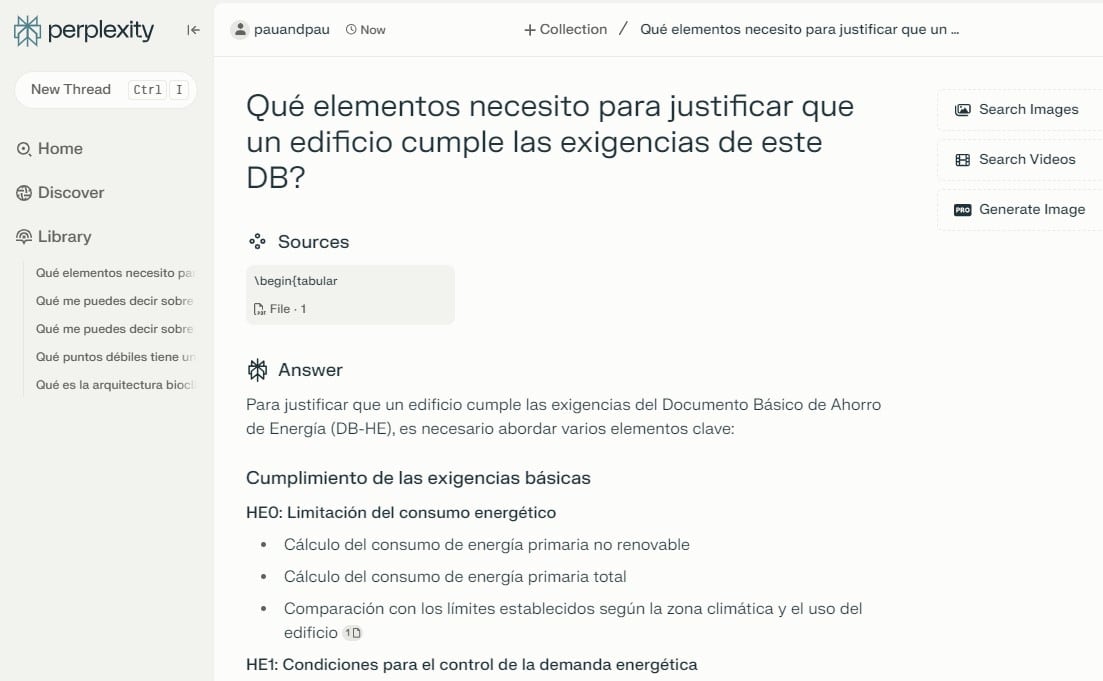 ia para analizar información de documentos