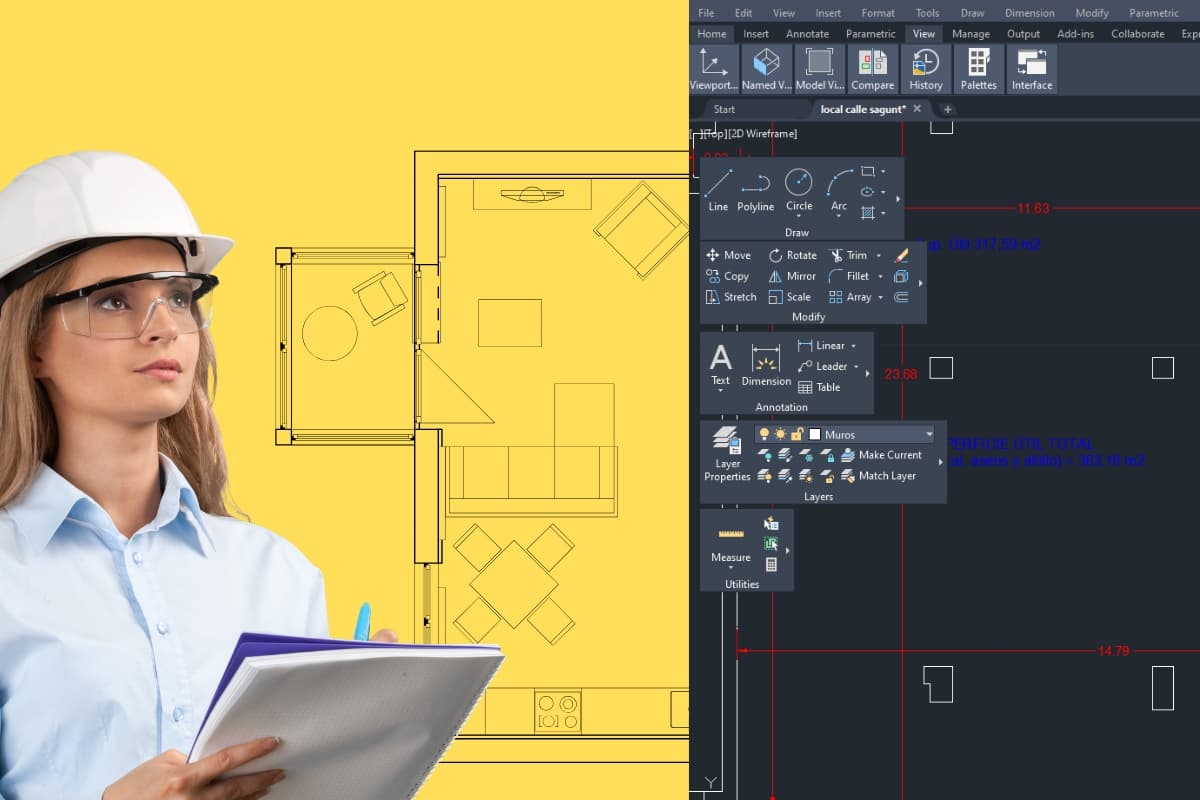 Autocad software planos 2D y 3D