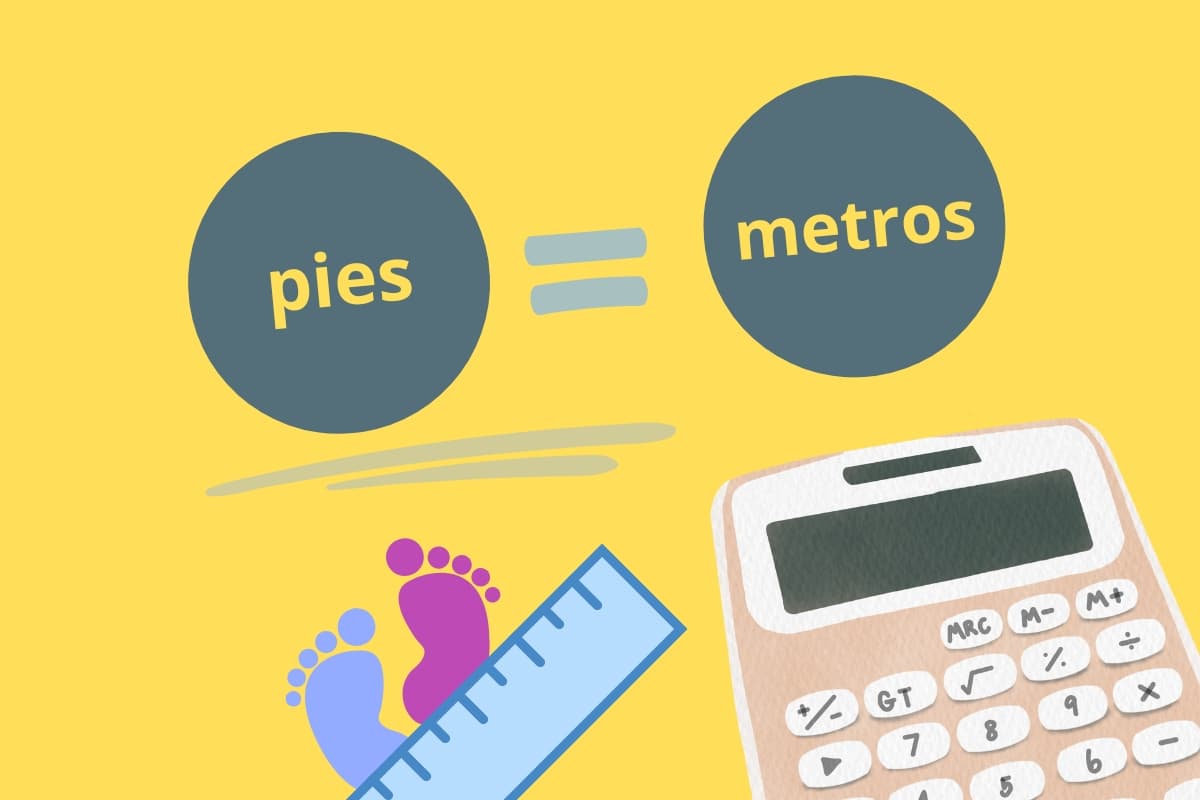 calculadora online para convertir pies (ft) a metros (m)