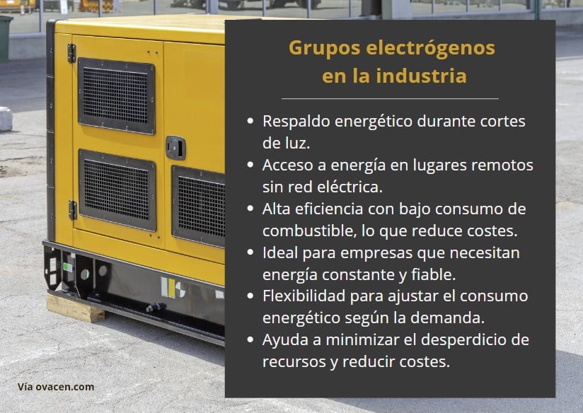 grupos electrógenos para la industria