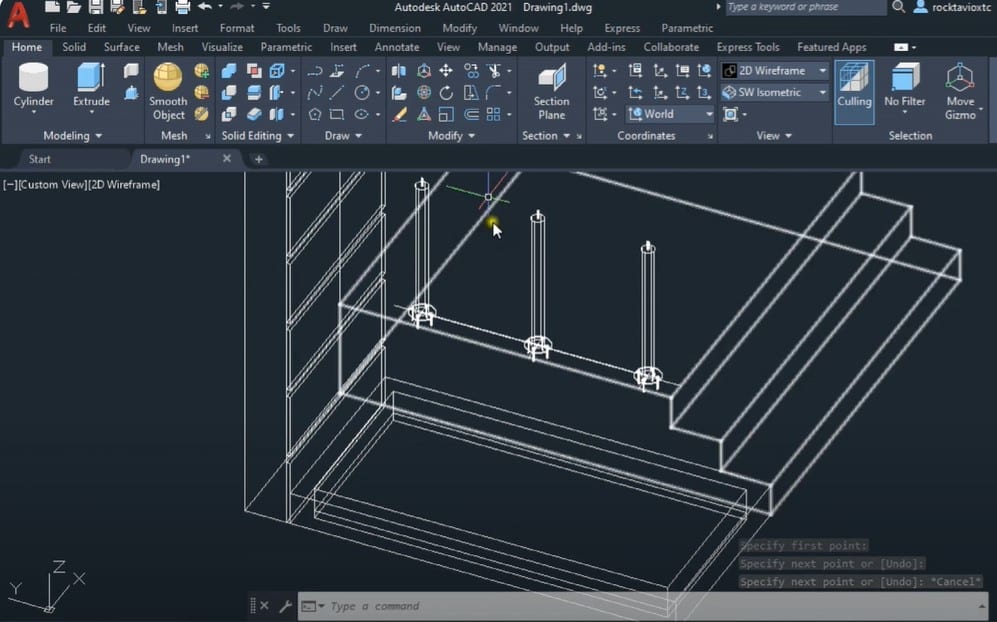 software autocad para 3d