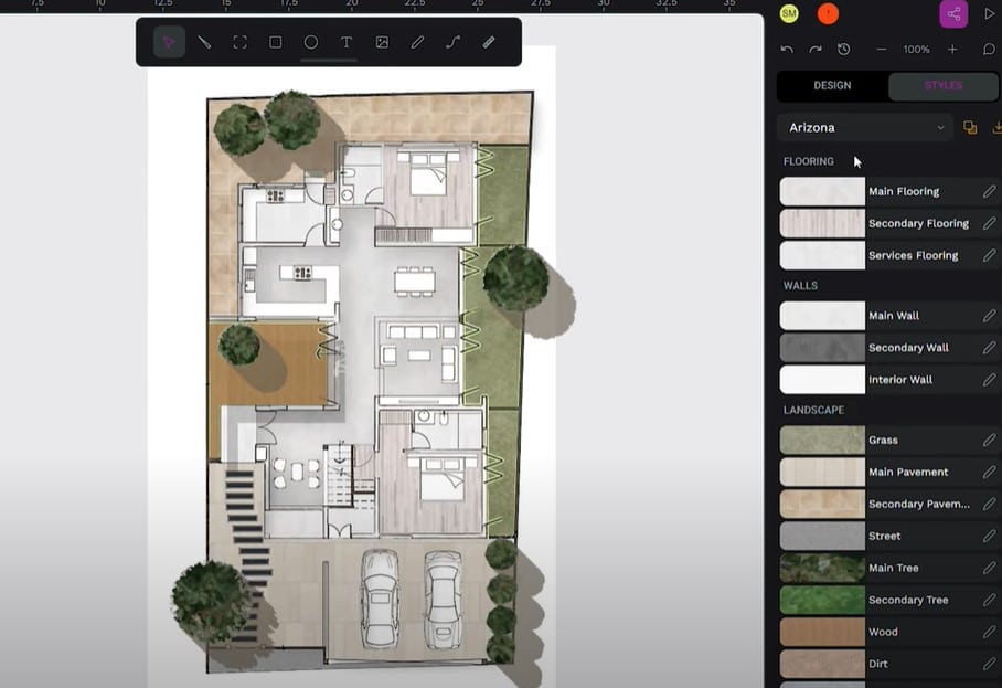 artificial intelligence to make plans houses for free