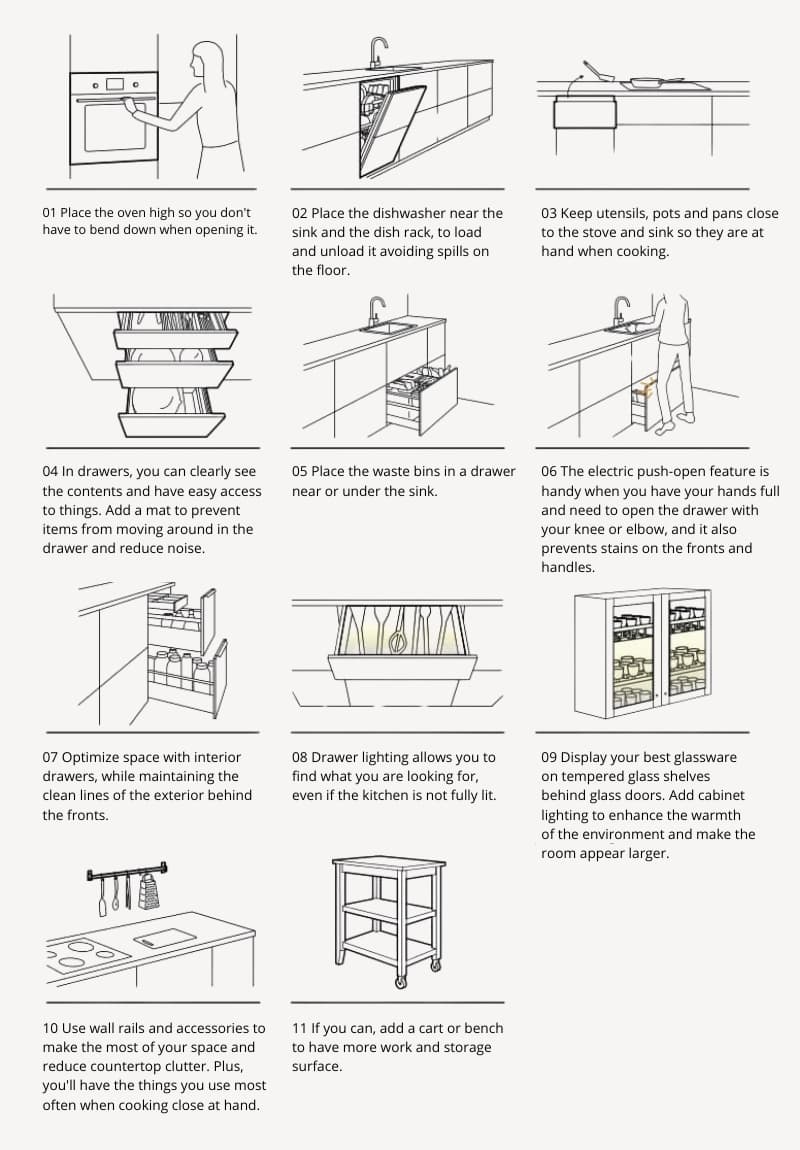 furniture tips for modern kitchens