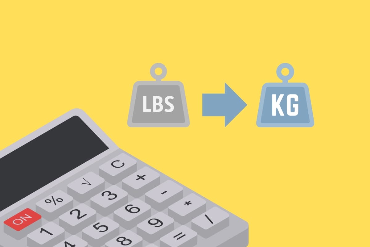 Calculator to convert lbs to kg