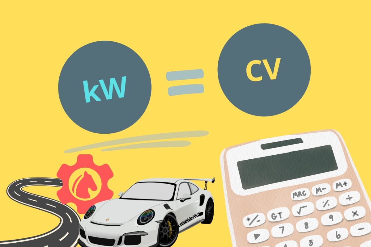 Calculadora kW a CV. Conversión online de kilowatios a caballos de vapor