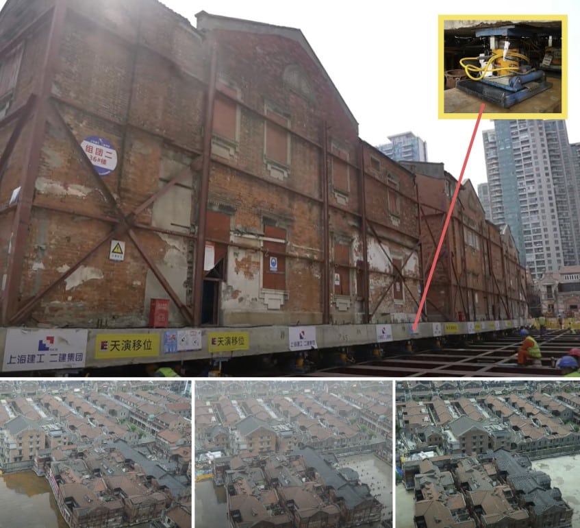 innovation technology to move houses and buildings