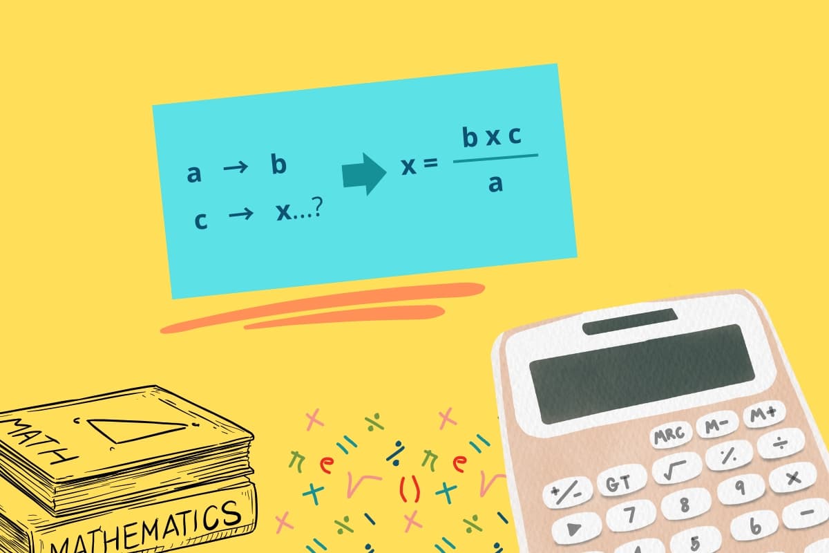 Tu calculadora de regla de 3 simple directa e inversa. Resuelve cualquier problema online de proporcionalidad de forma automática.