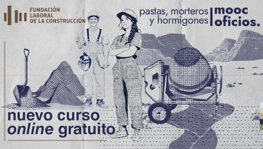 curso online gratis para aprender sobre hormigones y morteros