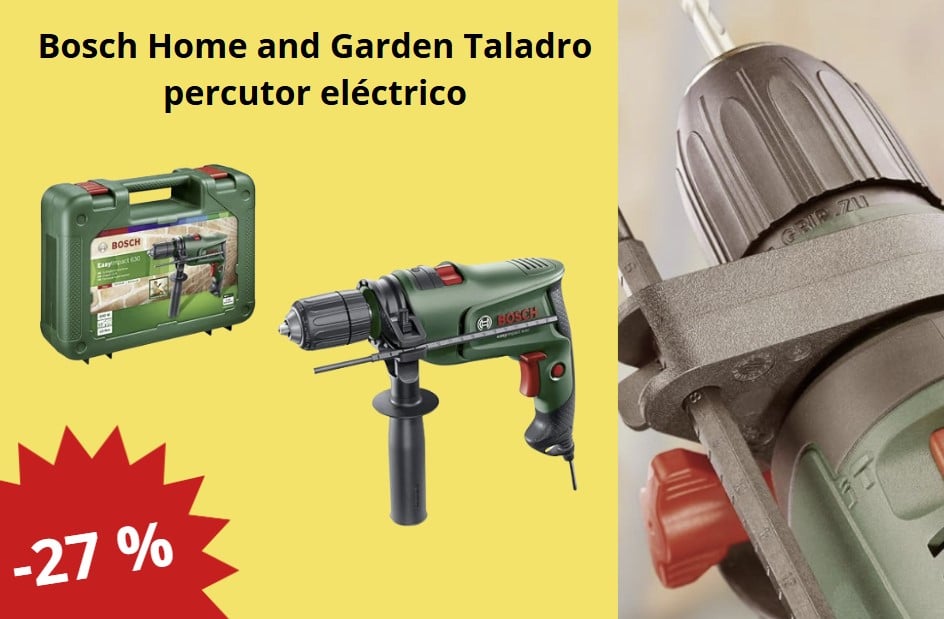 oferta taladro percutor bosch