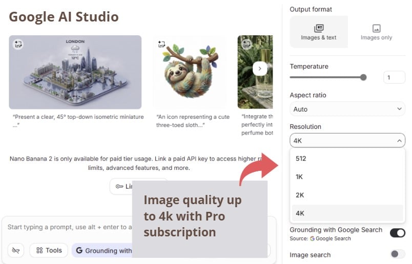 google nano banana 2 architecture ai studio
