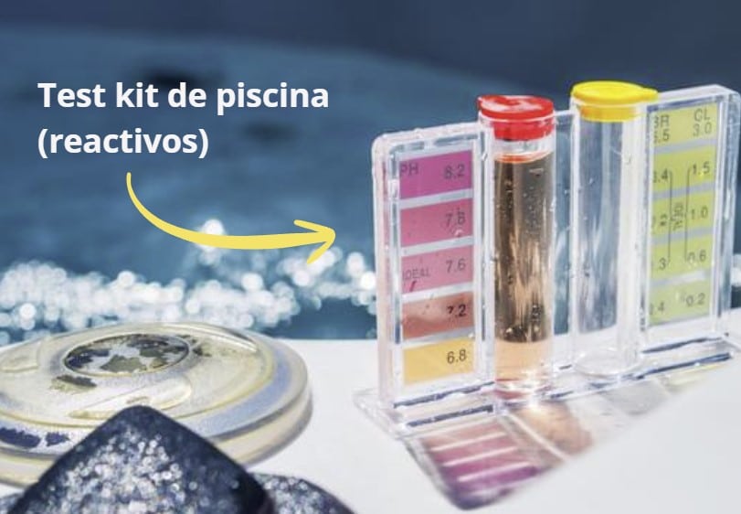 test para piscinas kit piscina calidad agua