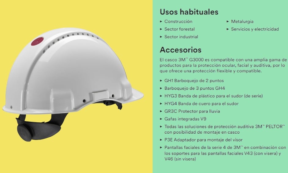 oferta cascos para la obra