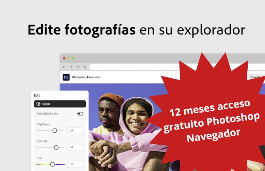 Oferta Photoshop gratis
