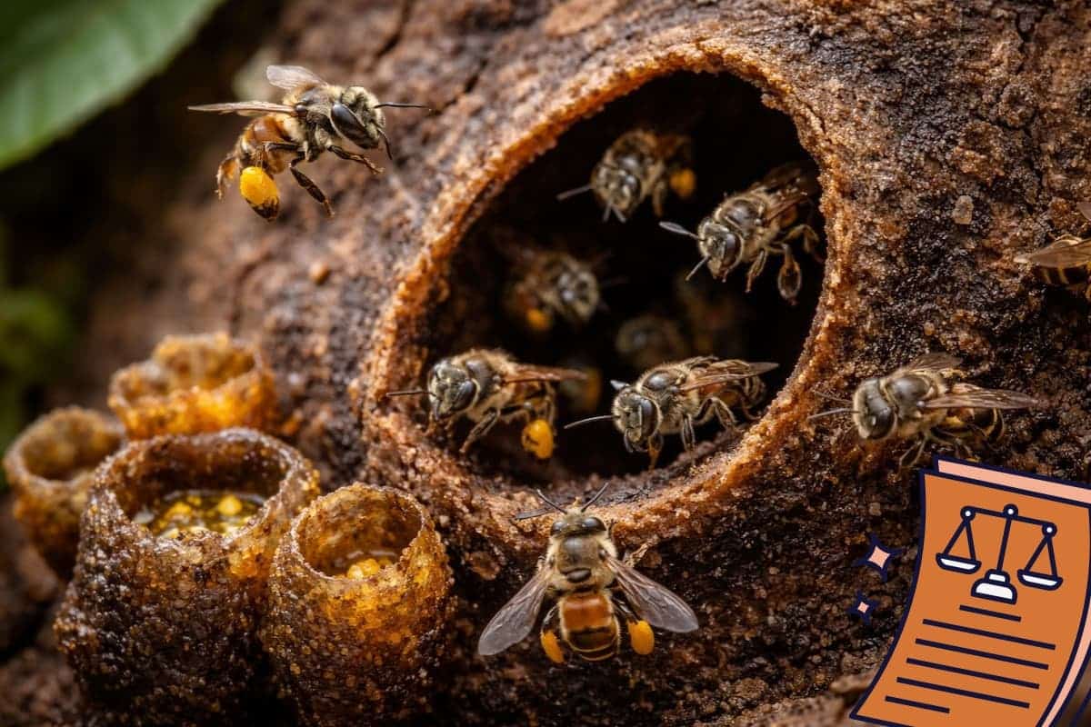 abejas sin aguijón amazónicas de Perú con derechos legales