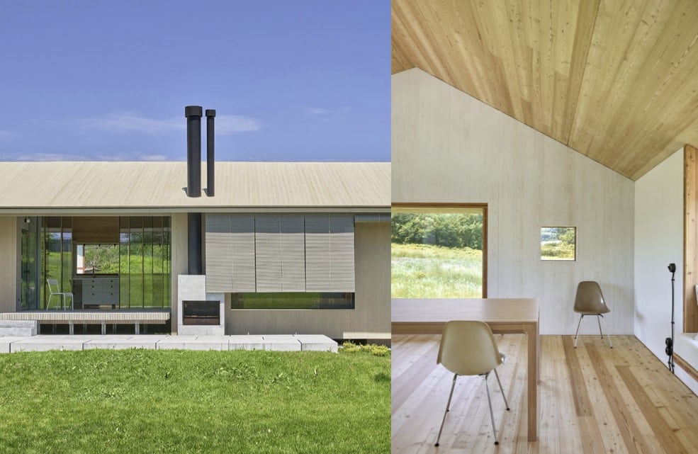 ejemplo casa construida con madera CLT