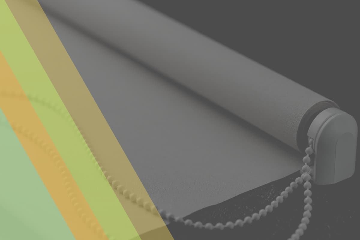 Qué color debe de tener un estor, cortina o toldo