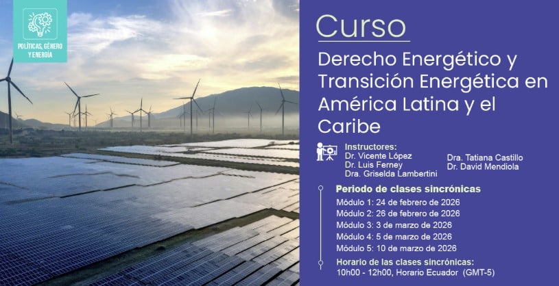 curso online sobre derecho energético y transición energética