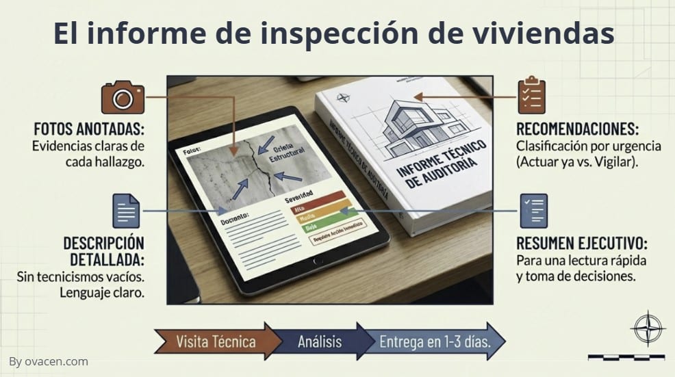 informe inspección de viviendas del Home Inspector