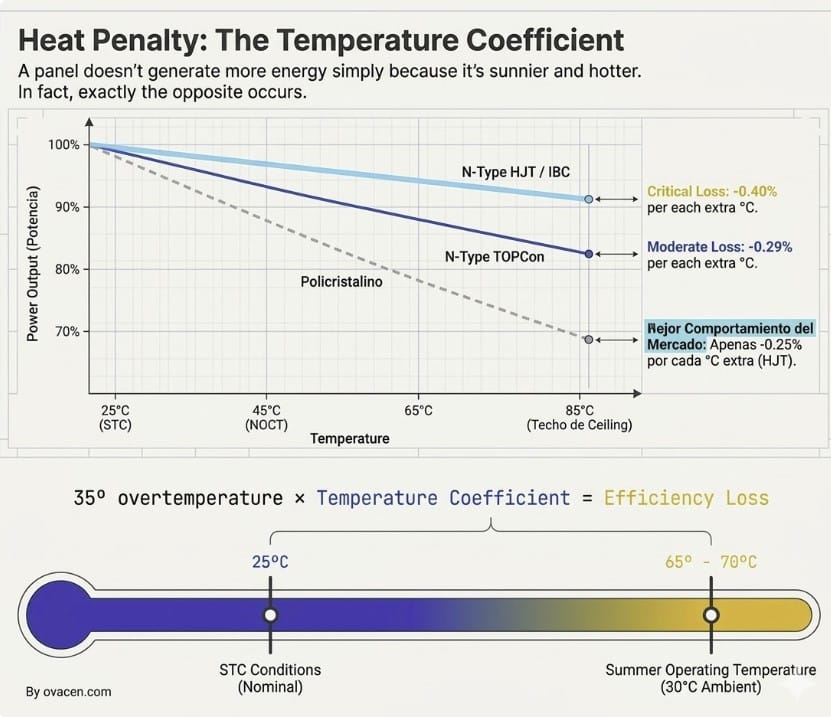 temperature coefficient solar panels