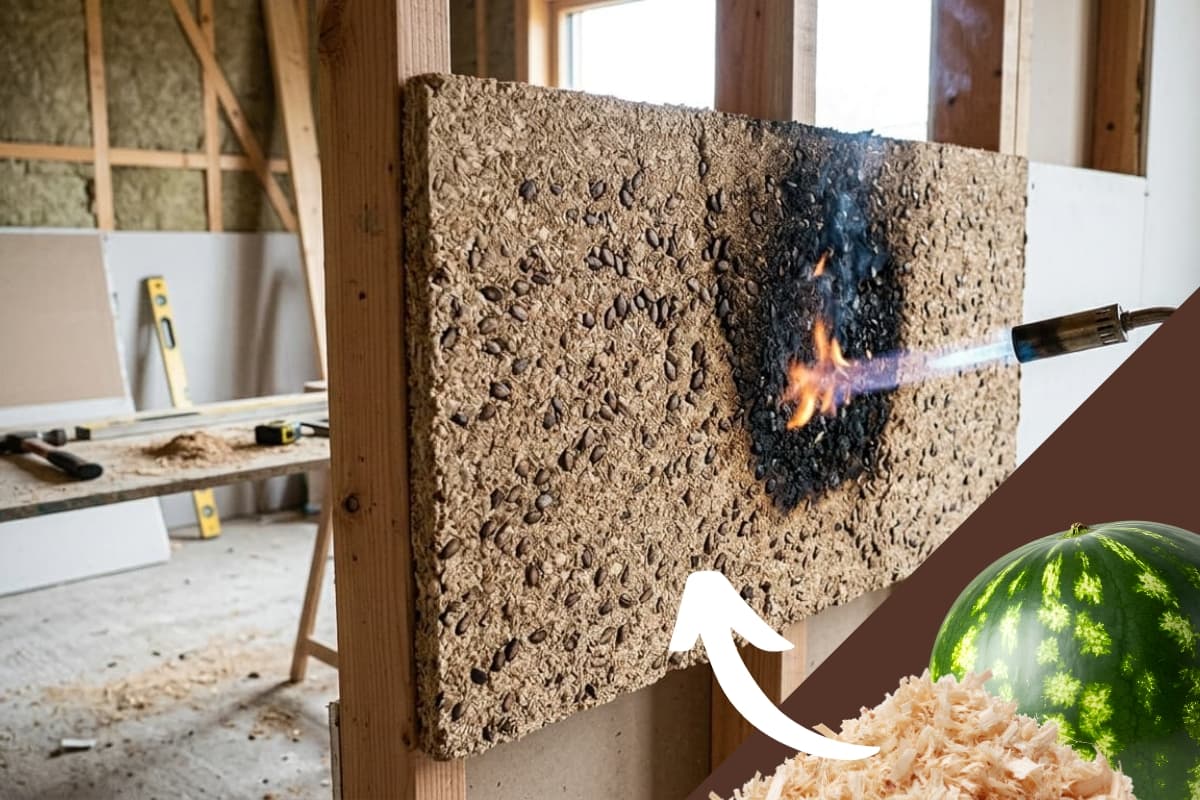 material natural ignífugo para construcción