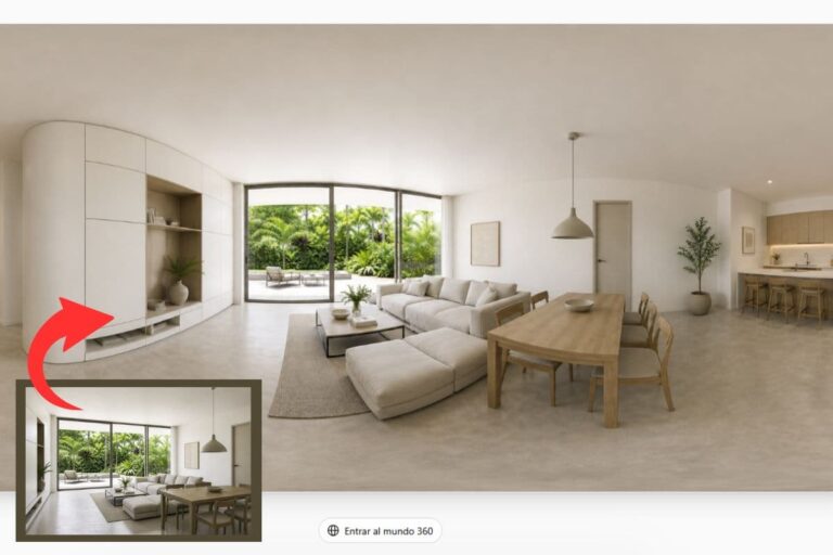 Create 360 ​​panoramas with IA (artificial intelligence)