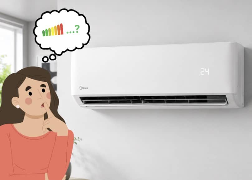 aire acondicionado etiqueta energética