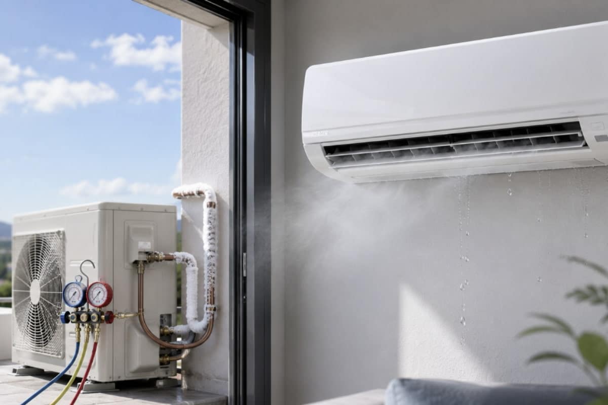 Problemas aire acondicionado por falta de gas refrigerante
