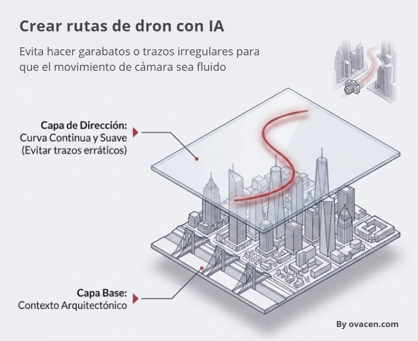 crear vuelos aéreos de dron con inteligencia artificial