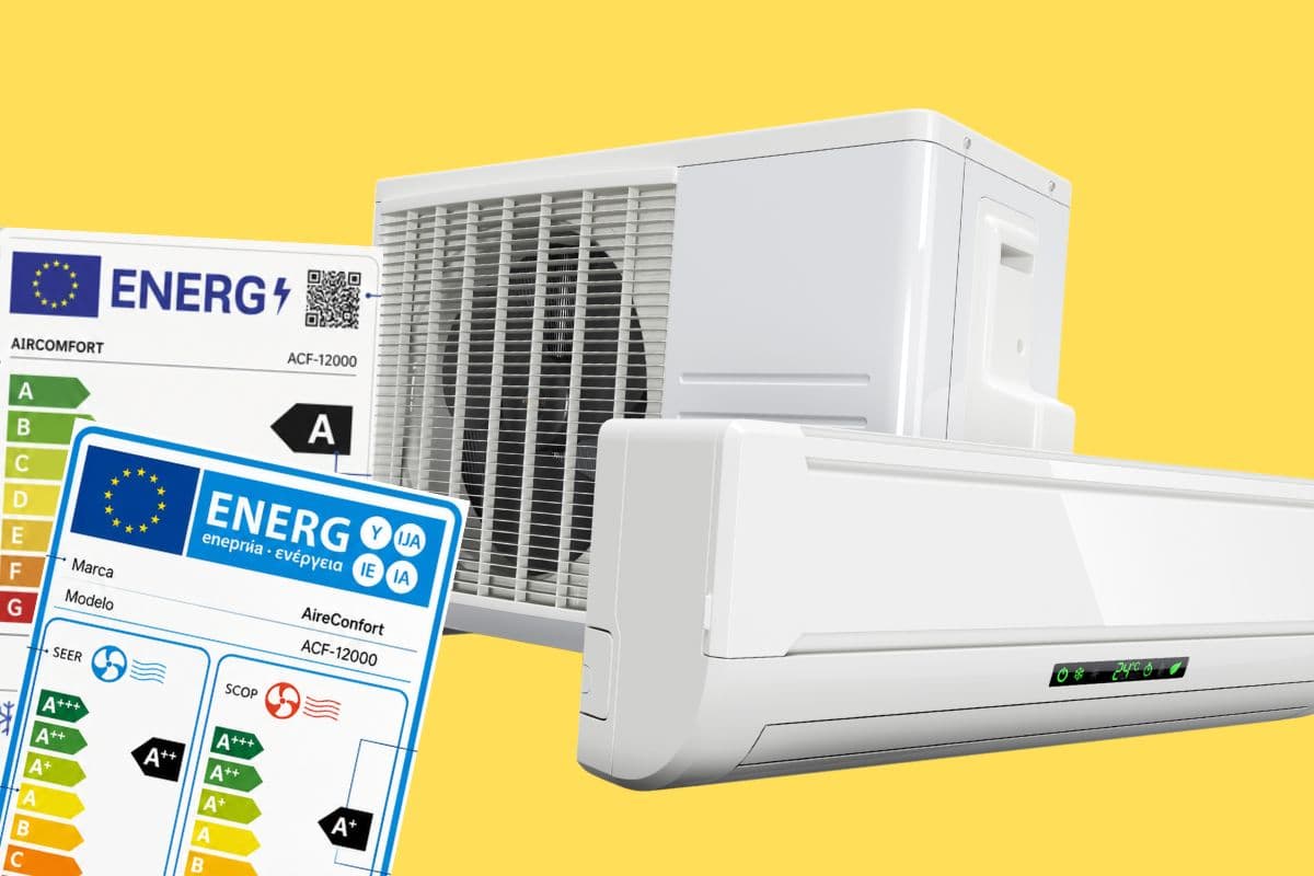 etiqueta energética aire acondicionado